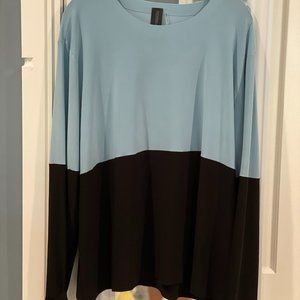 Long Sleeve color block shirt